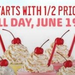 Sonic Deal: 1/2 Price Sonic Shakes All Day