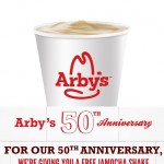 Arby’s Coupon: FREE Shake (no purchase necessary)