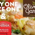 Olive Garden Buy One Take One Deal And Free Redbox
