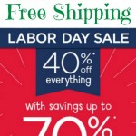 Gymboree Labor Day Sale (70% off) And Free Shipping