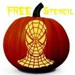 Spiderman Pumpkin Stencil: Free Pumpkin Carving Patterns