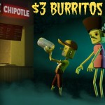 Chipotle Halloween Special: $3 Burritos