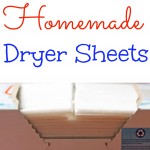 Homemade Dryer Sheets