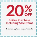 Michaels Craft Store Coupon: 20% Off (Including Sale Items)