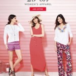 25% Off Women’s Apparel At Target