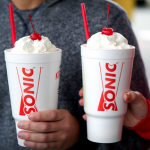 Half Price Shakes at Sonic